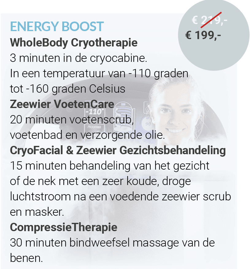 Energy boost NED Cryo Energy boost